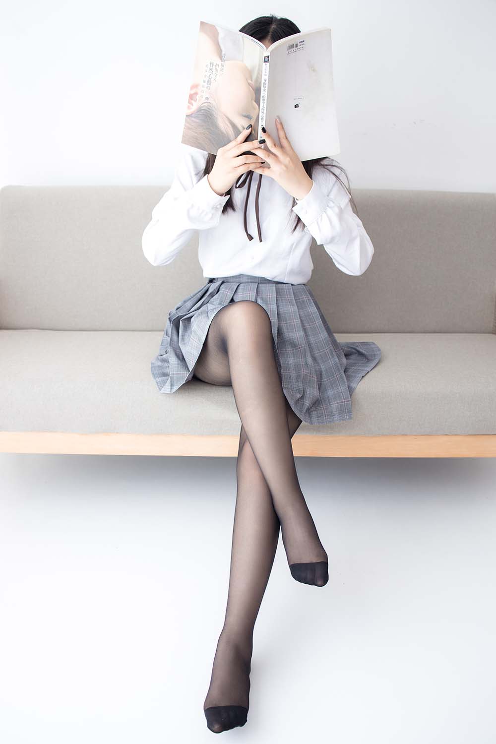 森萝财团写真 JKFUN-016 黑丝 小夜 新人 预览图 - 2