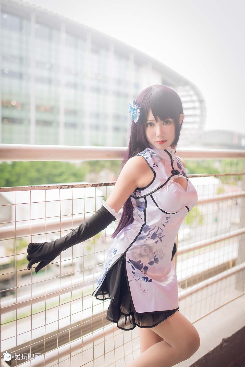 [兔玩映画]B71.007 肉丝旗袍