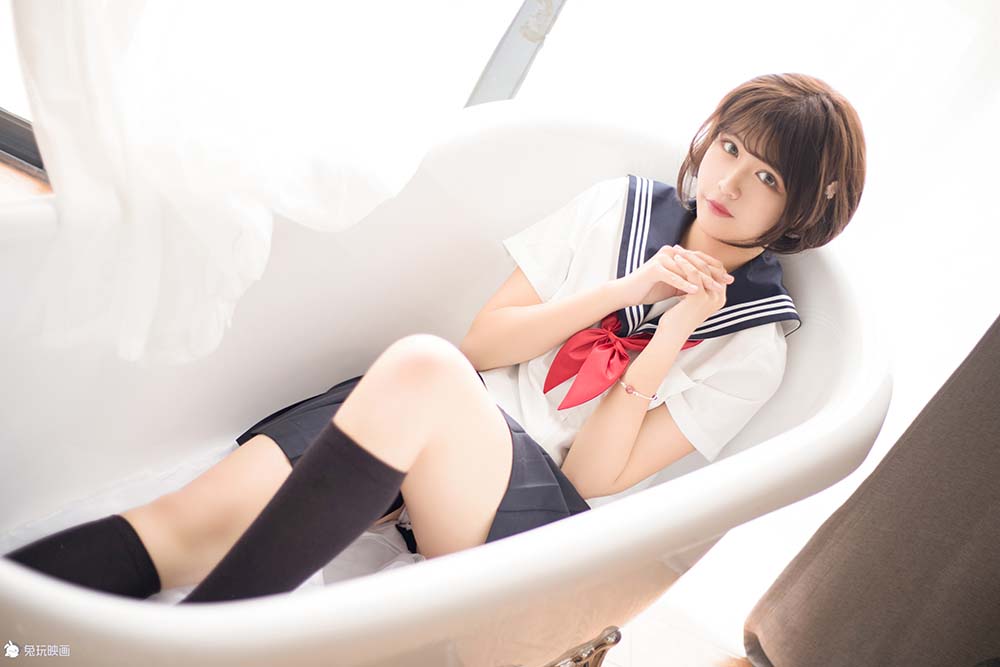 [兔玩映画]B72.006 水手服少女 预览图 - 2