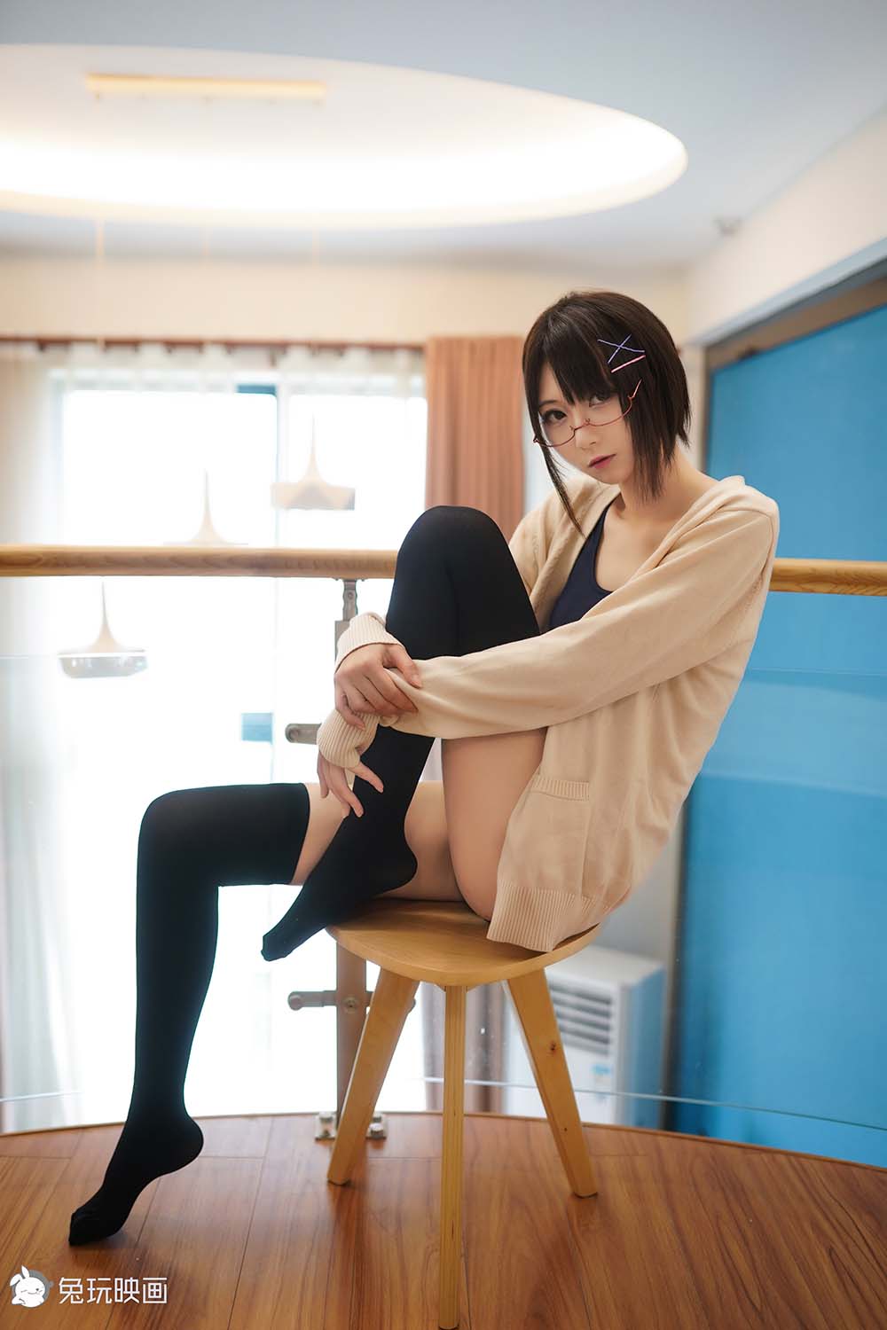 [兔玩映画]B74.007 死库水和半筒袜