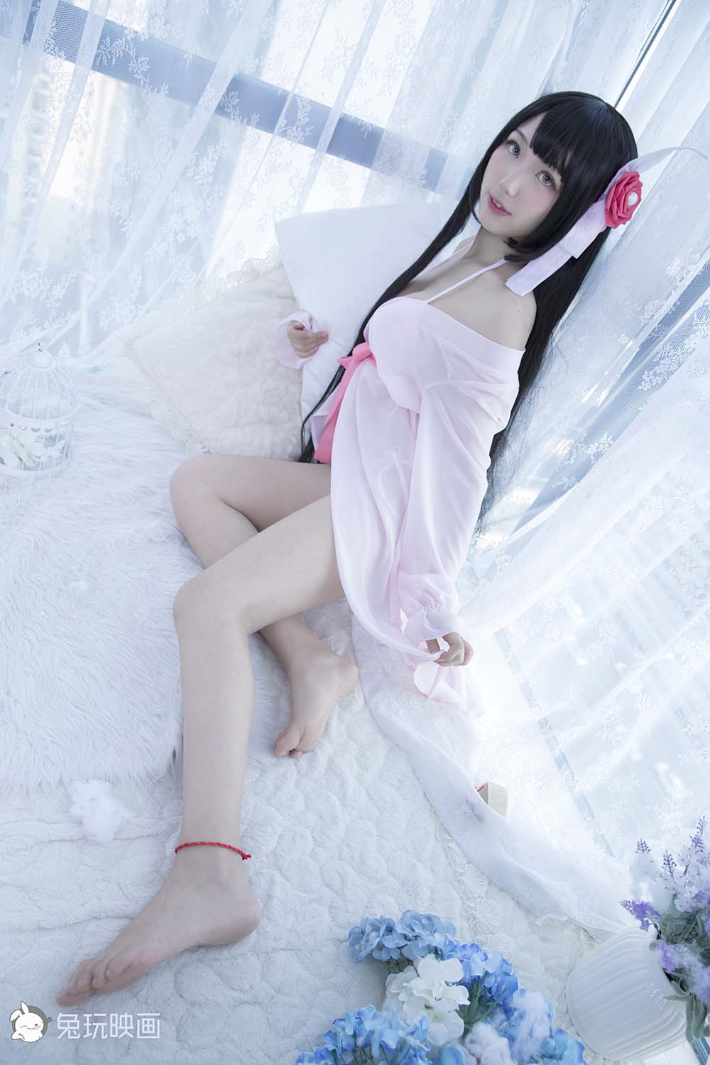 [兔玩映画]B88.008 学姐月下巡游