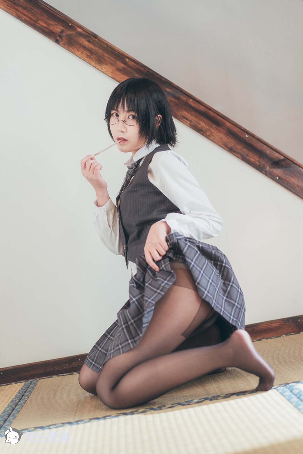 [兔玩映画]B93.008 制服和浴衣