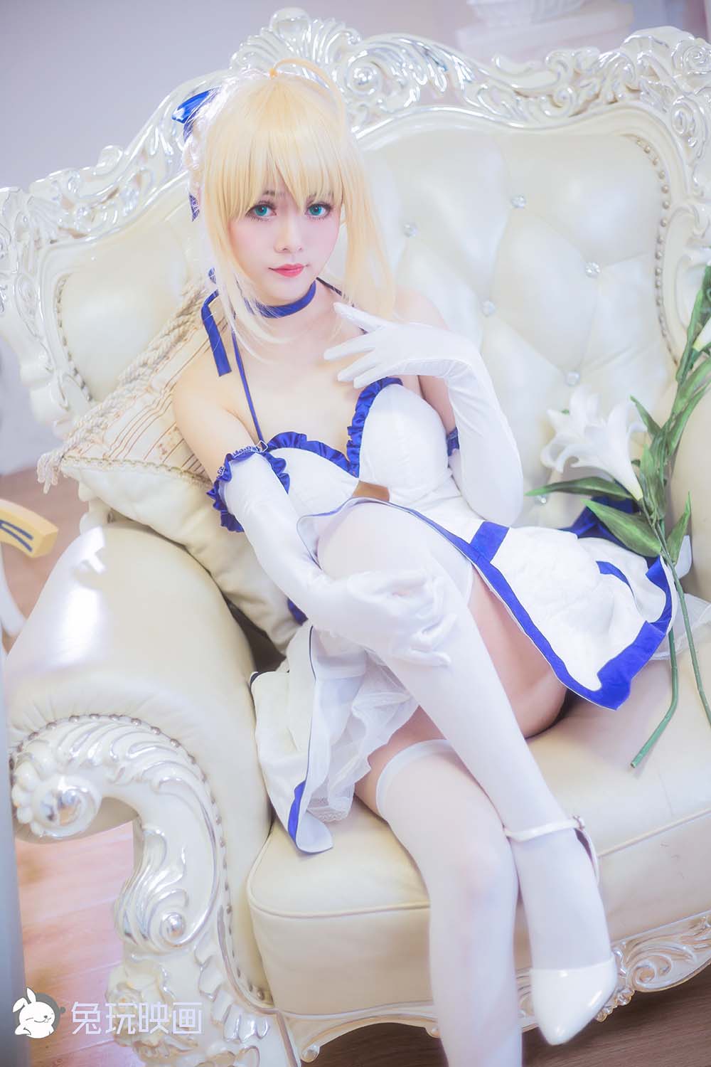 [兔玩映画]B99.003 冲田总司和saber 预览图 - 2