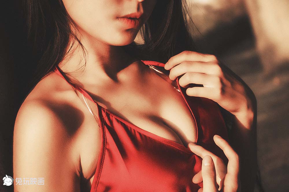 [兔玩映画]C01.006 红色吊带裙 预览图 - 2