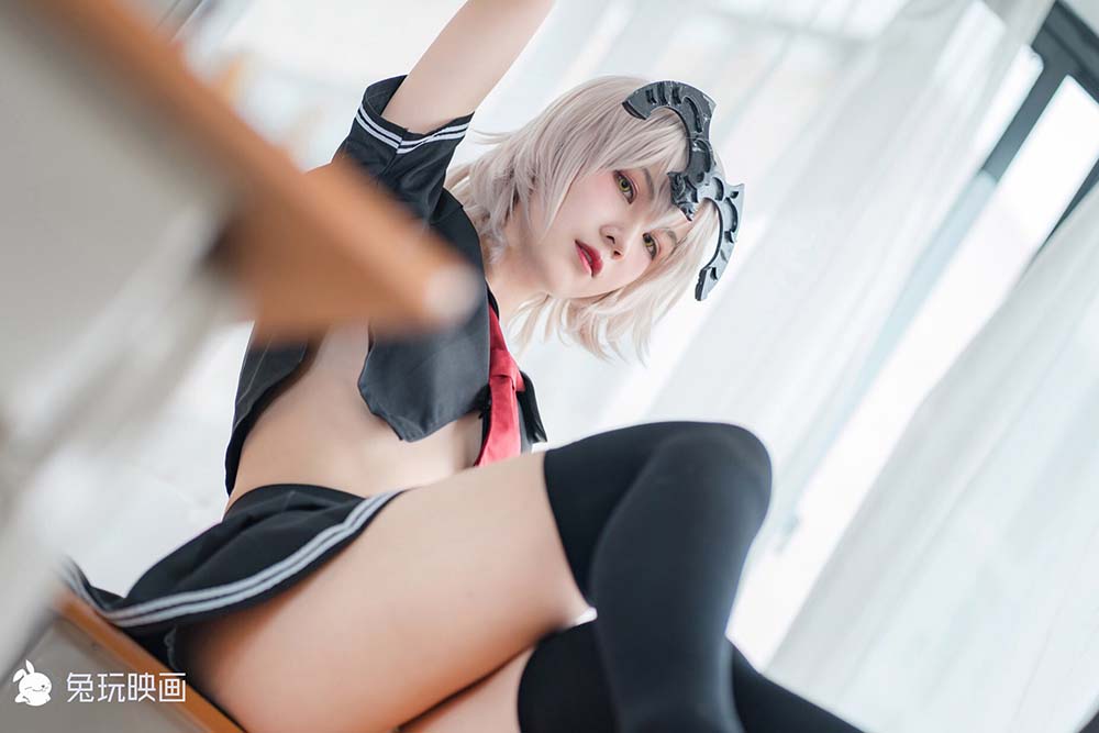 [兔玩映画]C06.004 黑贞校服