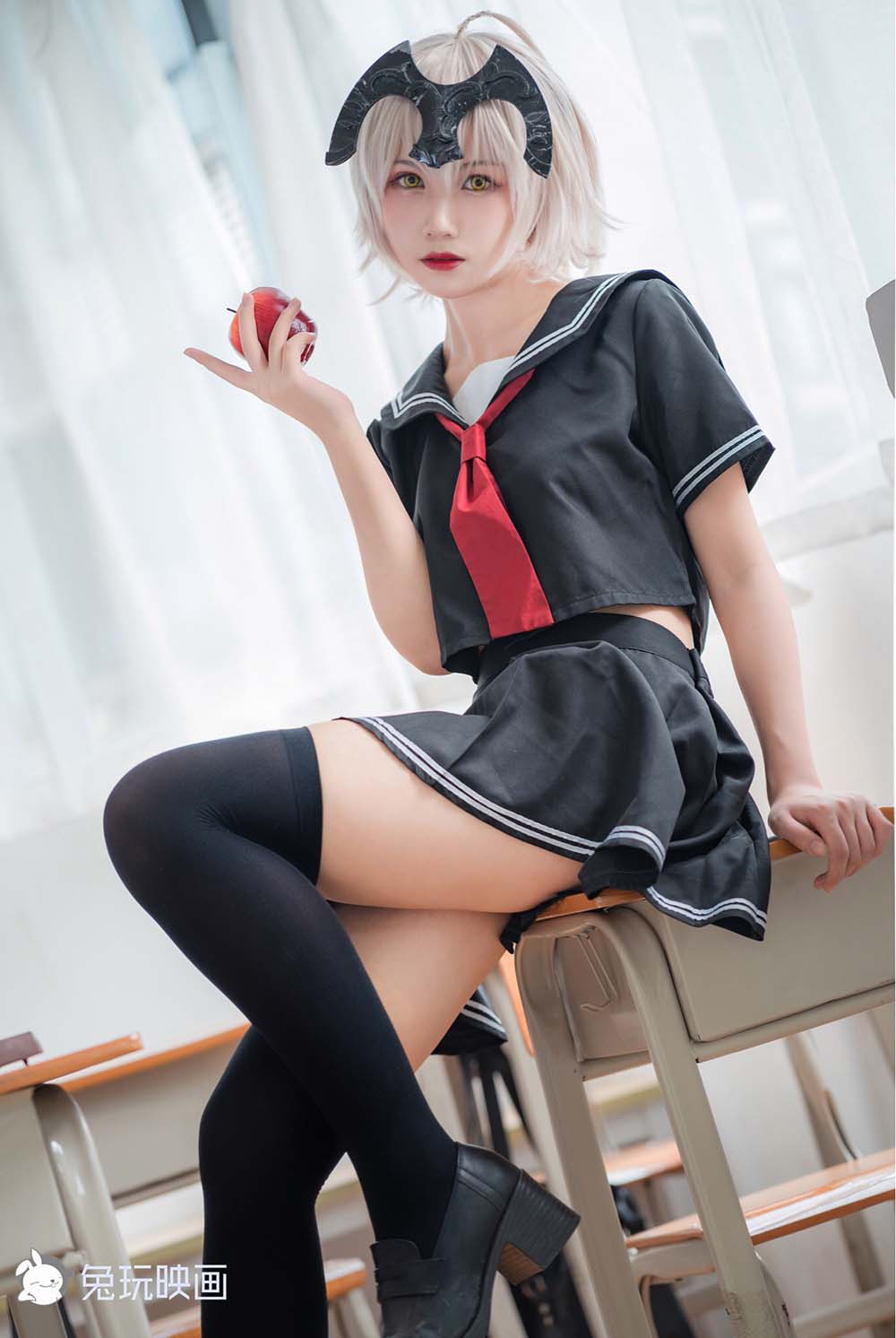 [兔玩映画]C06.004 黑贞校服 预览图 - 2