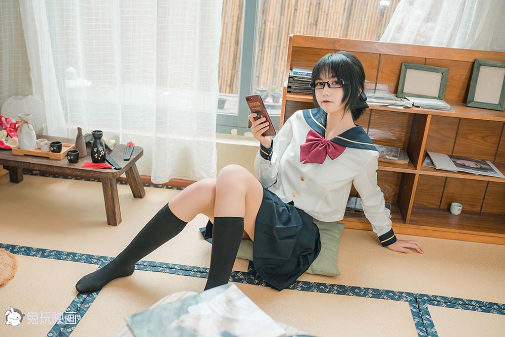 [兔玩映画]C08.006 慵懒的JK 预览图 - 2