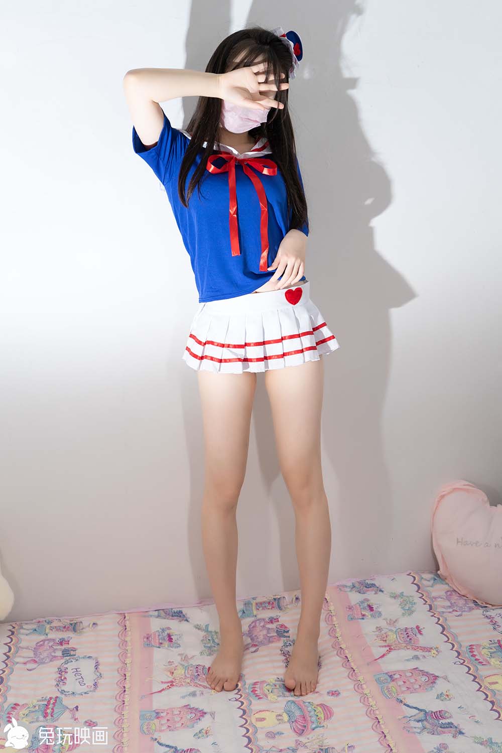 [兔玩映画]C27.003 短裙红丝带