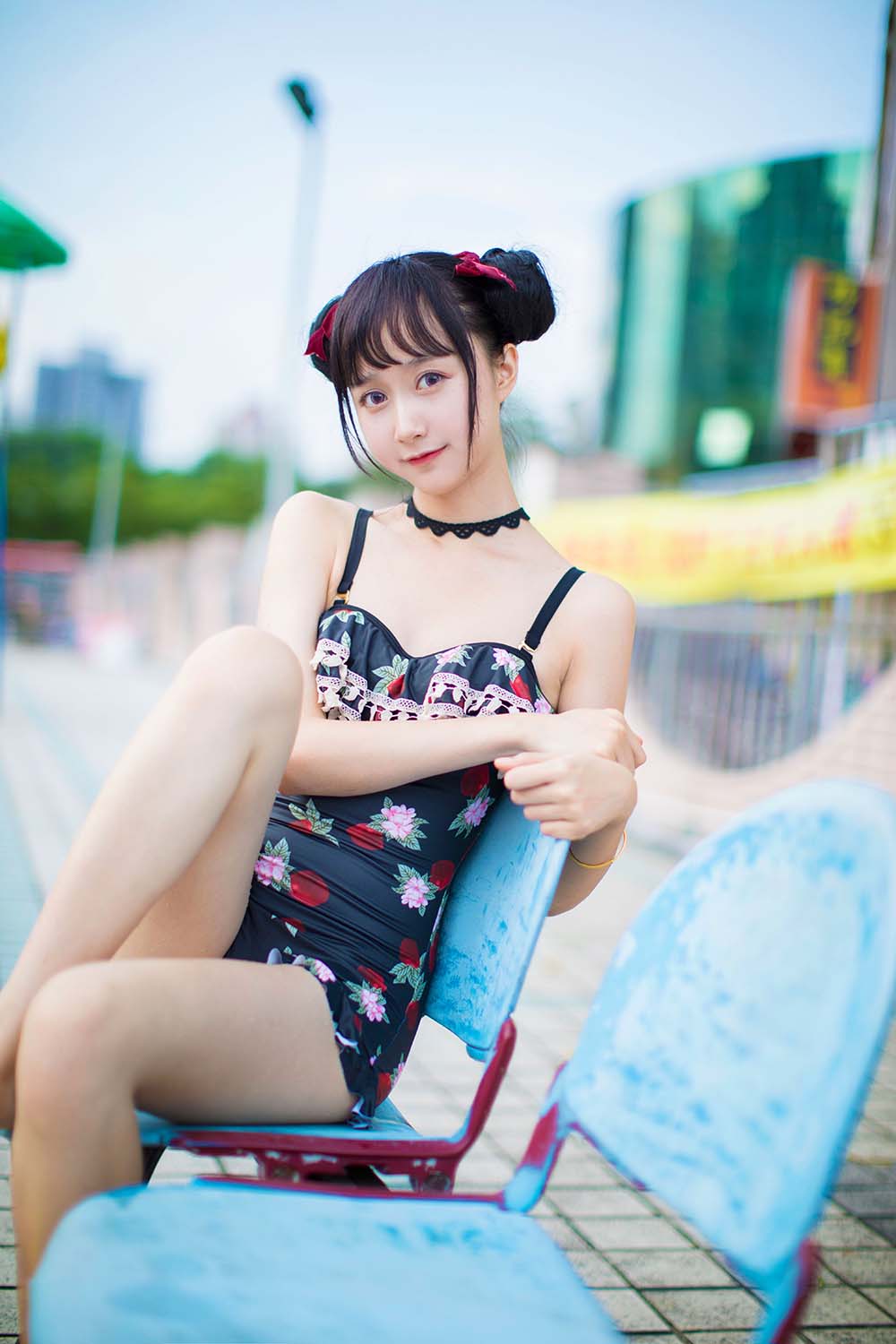 [喵糖映画]VOL.239 草莓泳衣 预览图 - 2