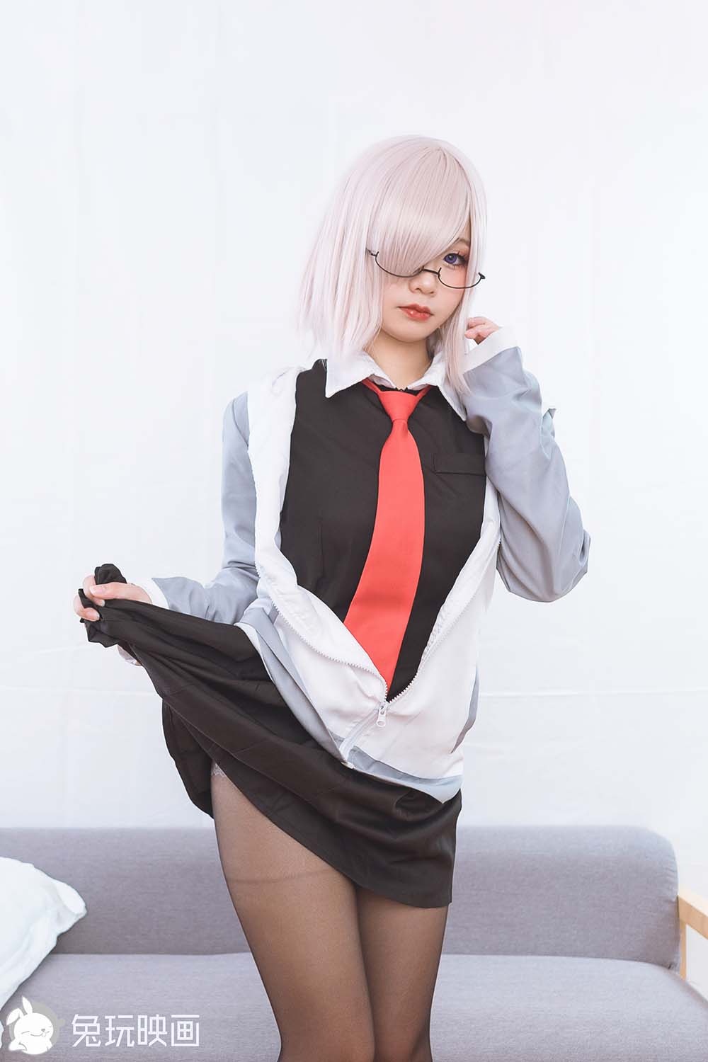 [兔玩映画]C30.001 玛修校服 预览图 - 2