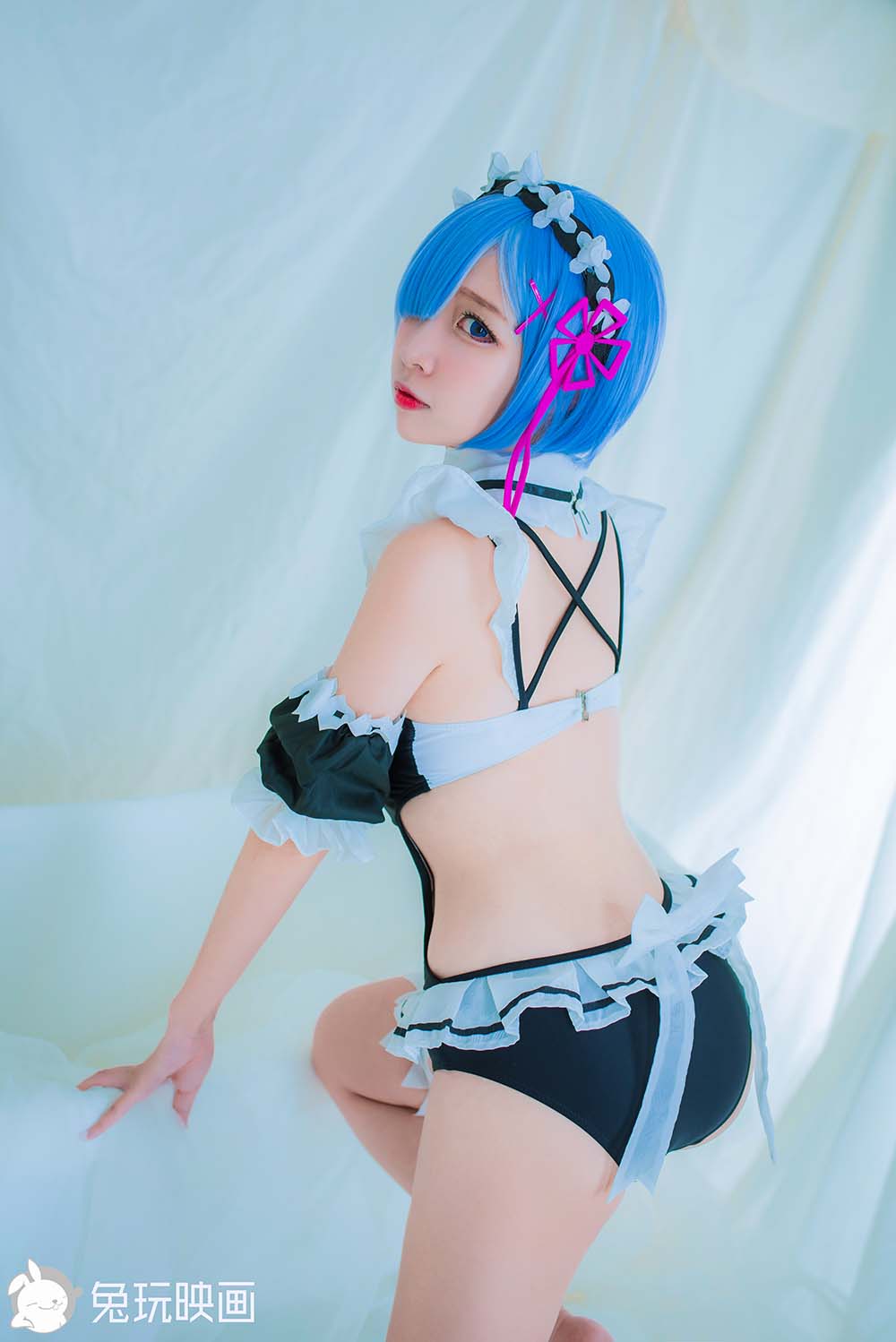 [兔玩映画]C31.007 泳装蕾姆和贞德