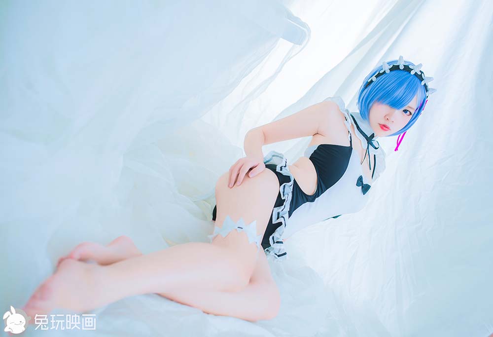 [兔玩映画]C31.007 泳装蕾姆和贞德 预览图 - 2