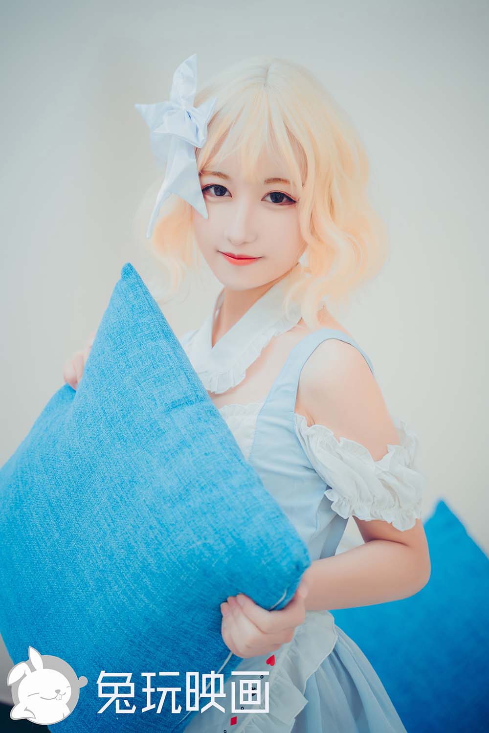 [兔玩映画]C34.007 蓝色女仆