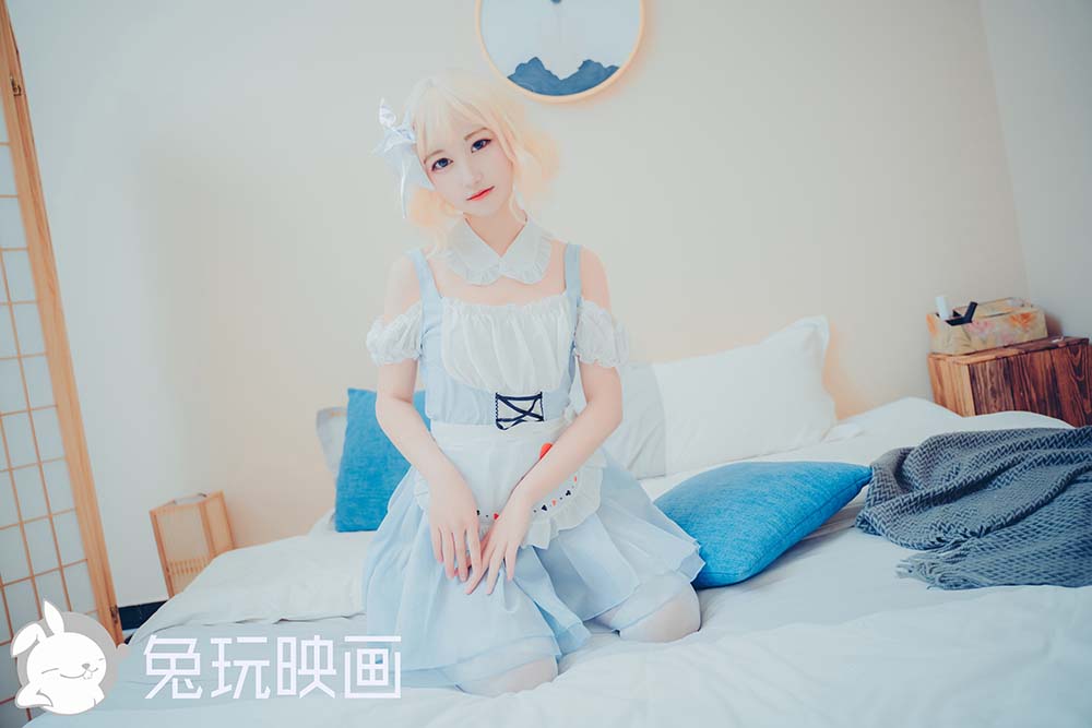 [兔玩映画]C34.007 蓝色女仆 预览图 - 2