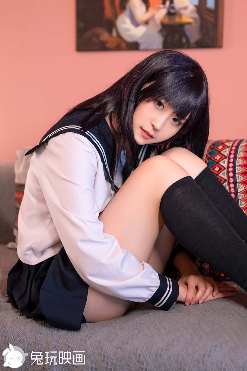 [兔玩映画]C36.002 粉色民宿和JK