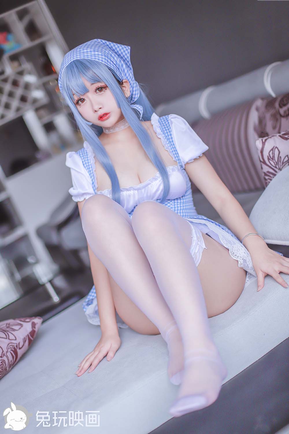 [兔玩映画]C36.004 蓝色女仆姐姐