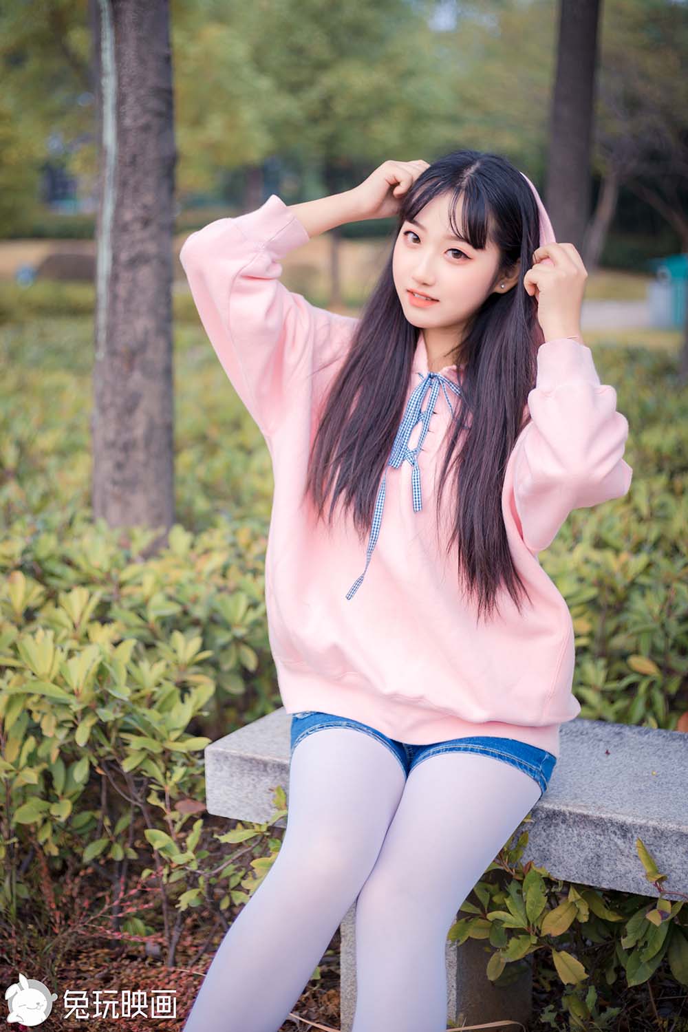[兔玩映画]C42.004 和小姐姐去公园拍照
