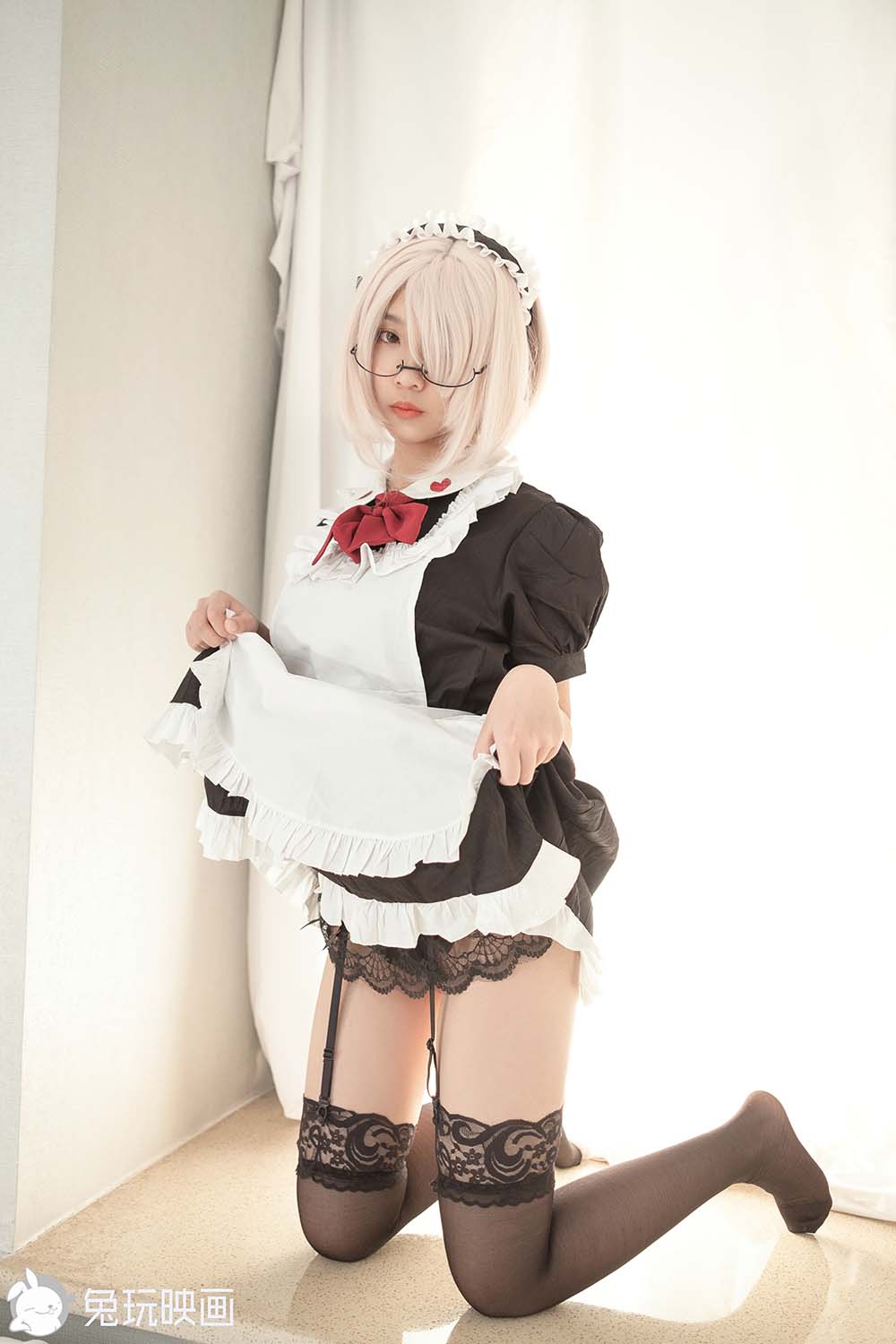 [兔玩映画]C42.005 黑白短女仆