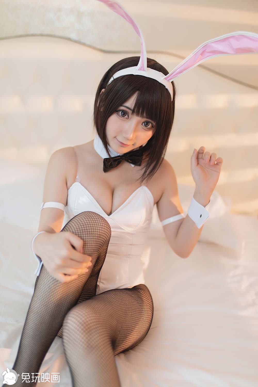 [兔玩映画]兔女郎 VOL.056 白色 预览图 - 2