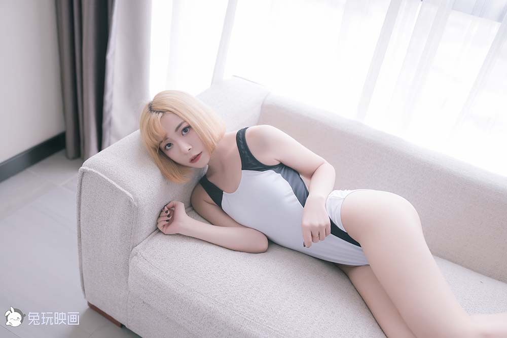 [兔玩映画]夏日泳装 VOL.033 黄头发