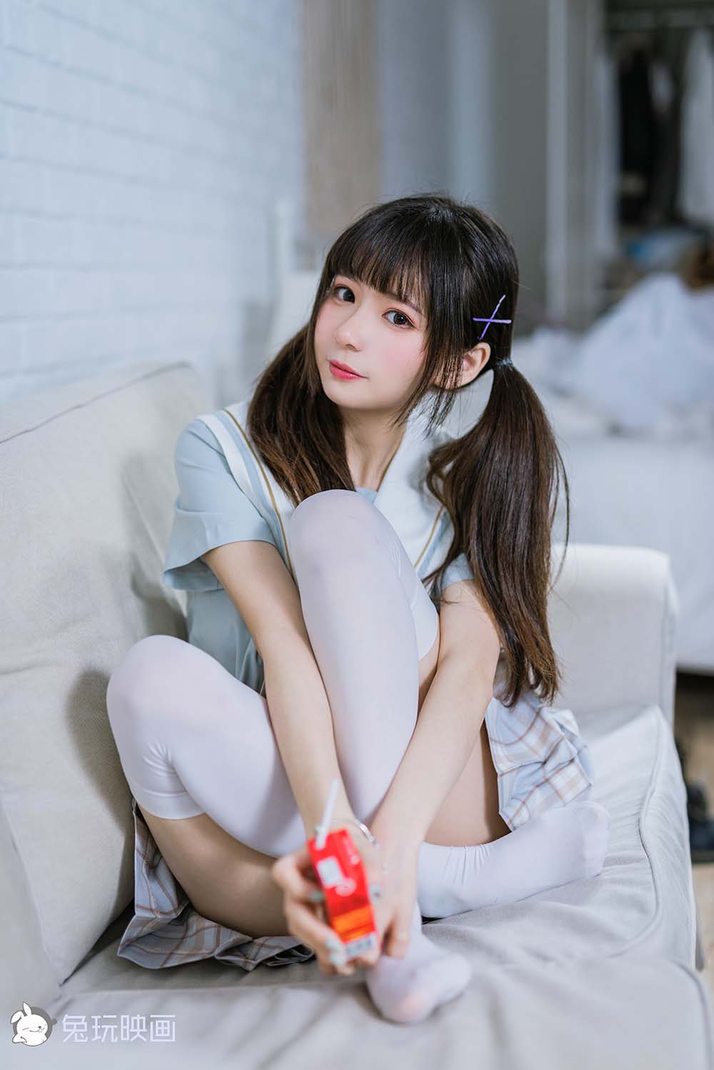 [兔玩映画]VOL.011 酸辣澈澈兔 旺仔牛奶 预览图 - 2