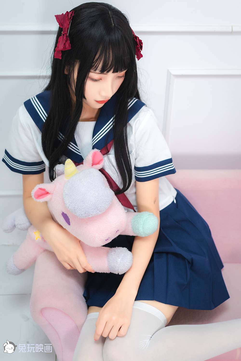 [兔玩映画]VOL.012 白丝恋歌 预览图 - 2