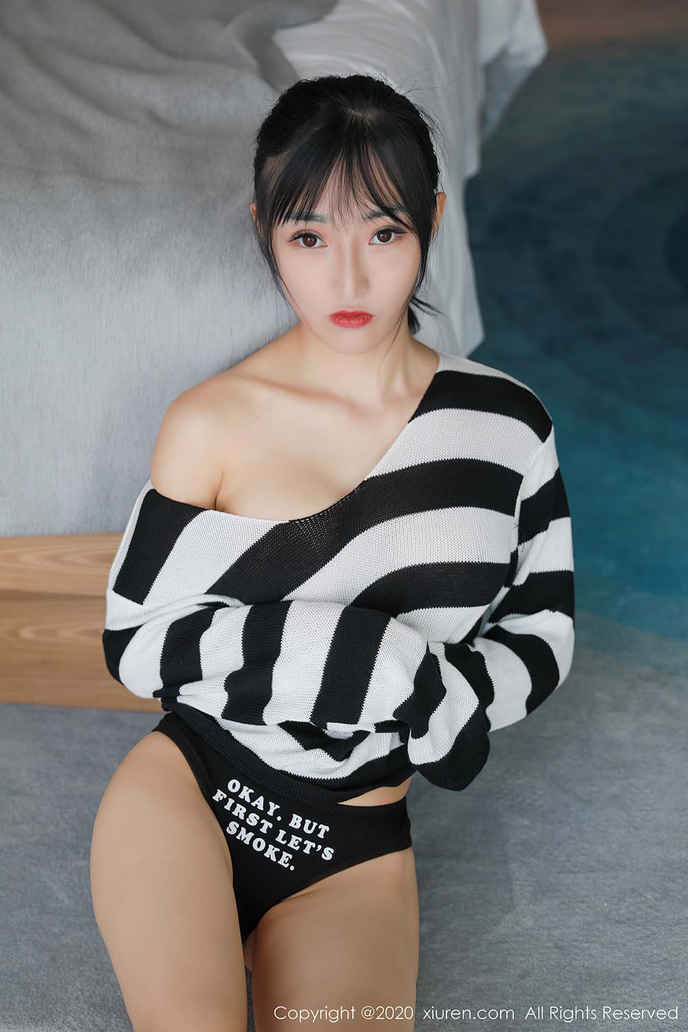 [Xiuren秀人网]XR20200724N02364 2020.07.24 NO.2364 热裤T恤 姬玉露cc 预览图 - 2