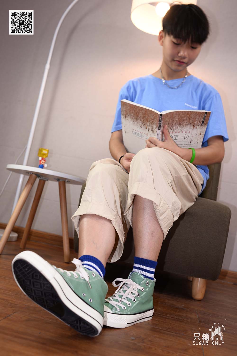 [只糖棉袜]NO.056 丸子 愿你每天拥有阳光般的笑容