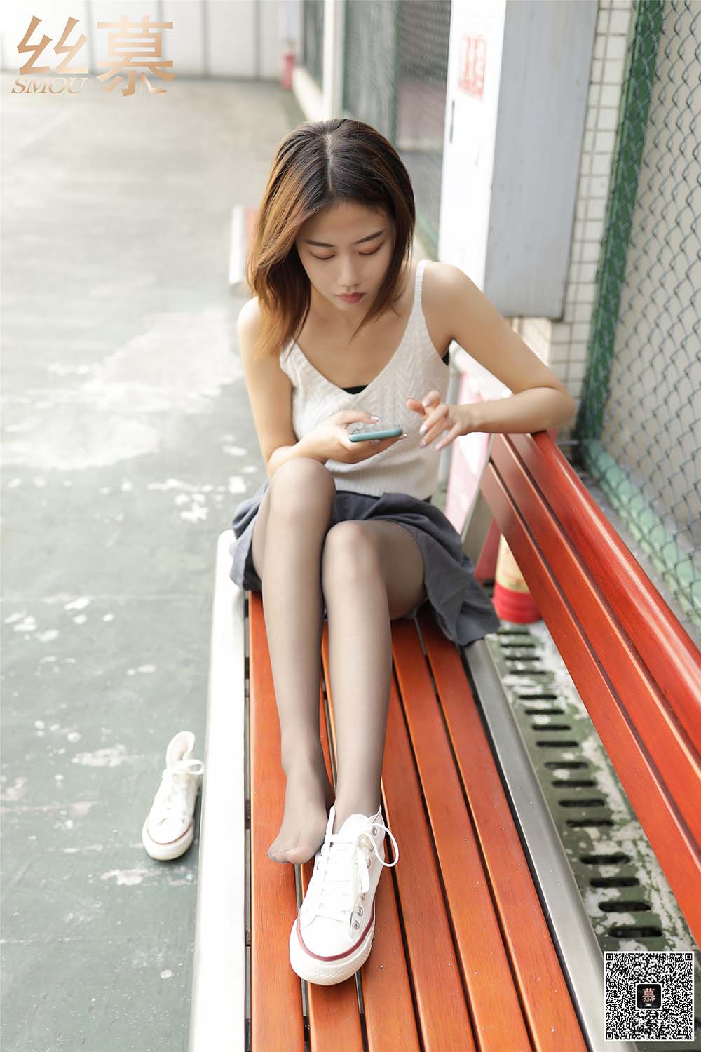 [丝慕GIRL]SM361 天天一元 米朵《球场灰丝记》