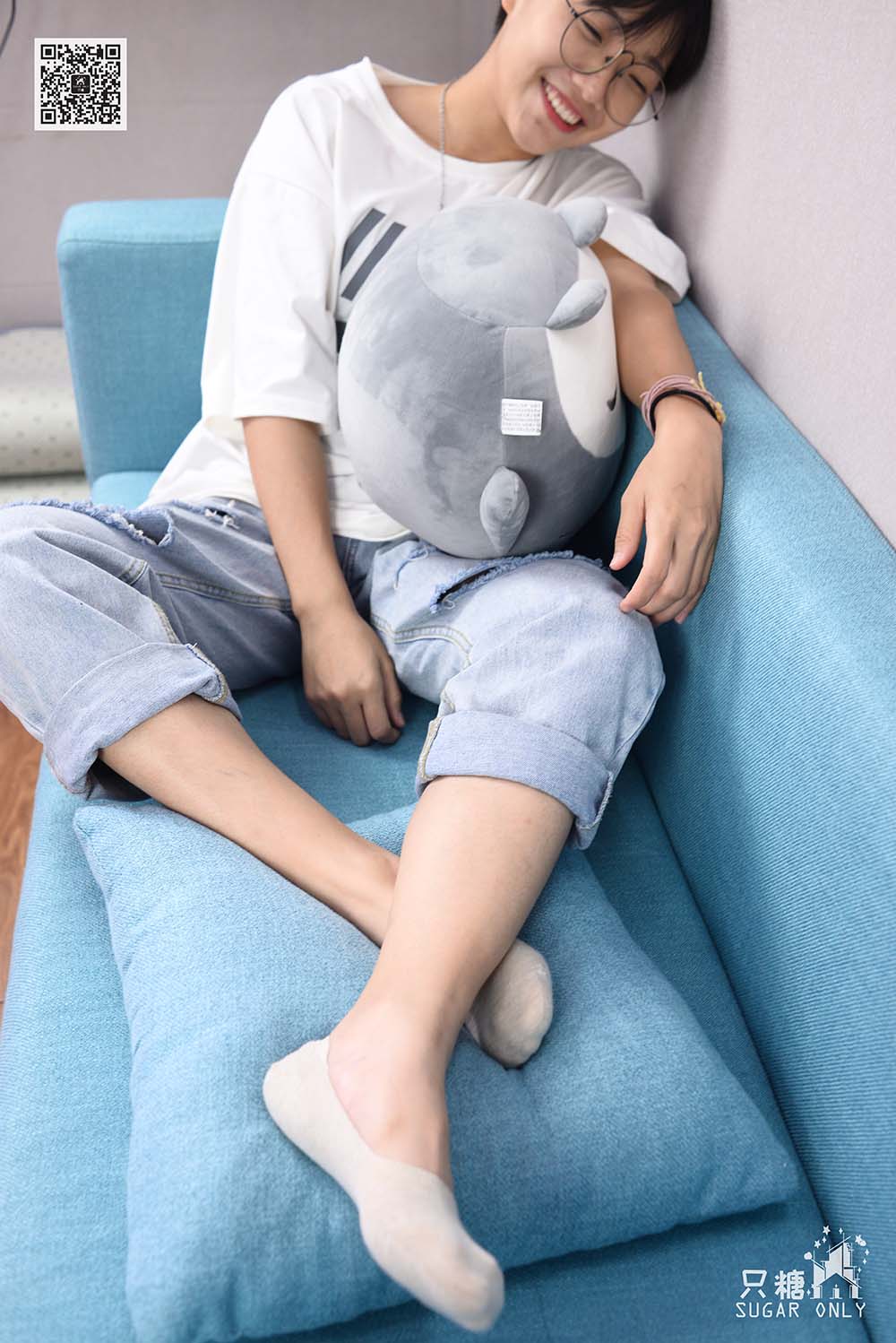 [只糖棉袜]NO.069 丸子 有所期待，有所憧憬，人生美妙的事情