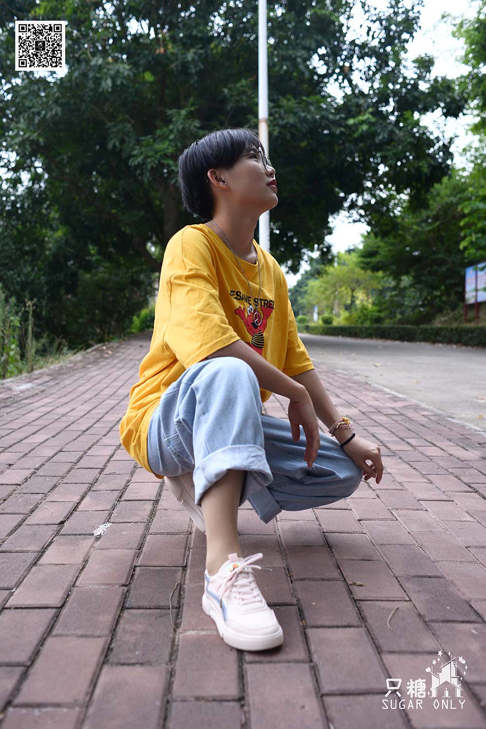 [只糖棉袜]NO.076 丸子 你快乐，所以我快乐