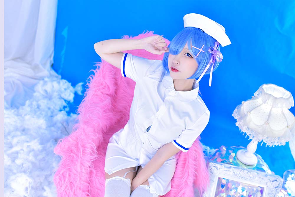 二佐Nisa – 蕾姆护士 预览图 - 2