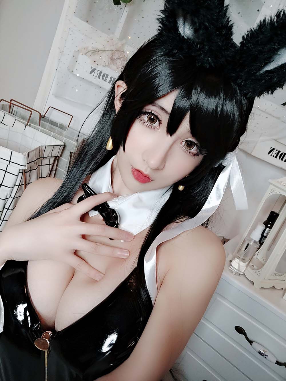 rioko凉凉子 – 爱宕自拍 预览图 - 2