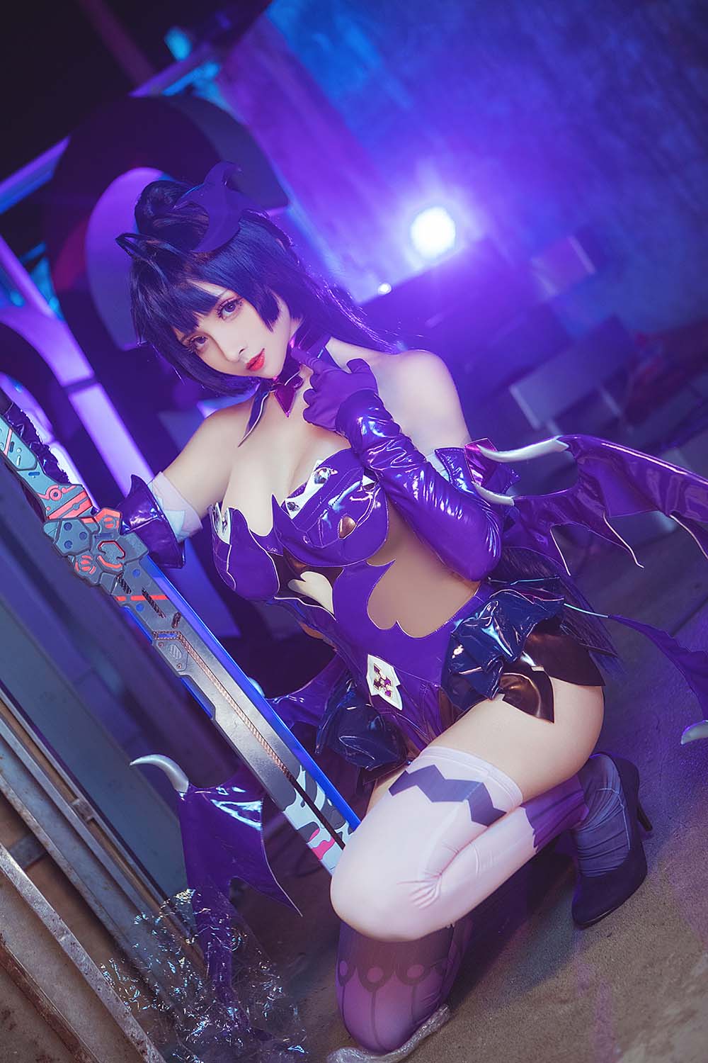 rioko凉凉子 – 魅魔芽衣 预览图 - 2