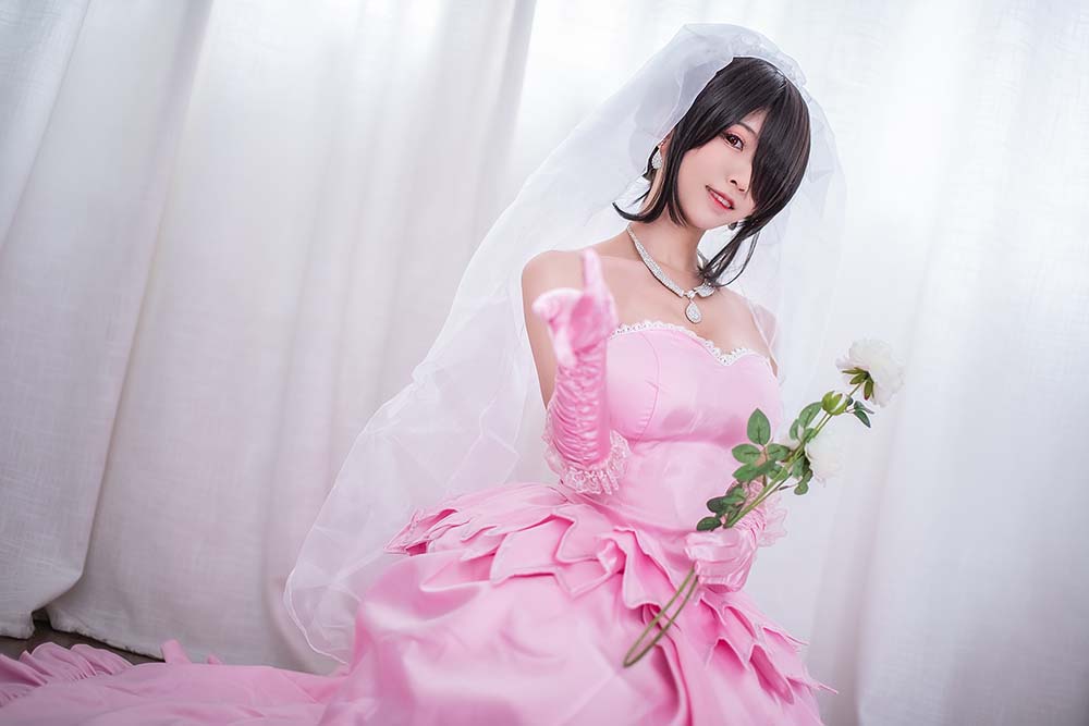 鳗鱼霏儿 – 狂三之婚纱 预览图 - 2
