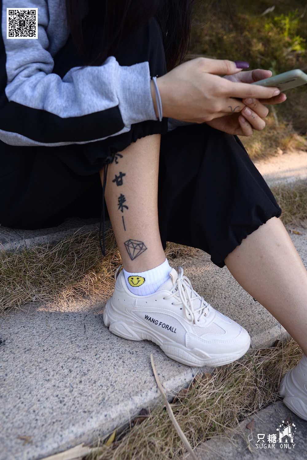 [只糖棉袜]NO.102 橙兔 害怕蚂蚁的兔纸童鞋 预览图 - 2