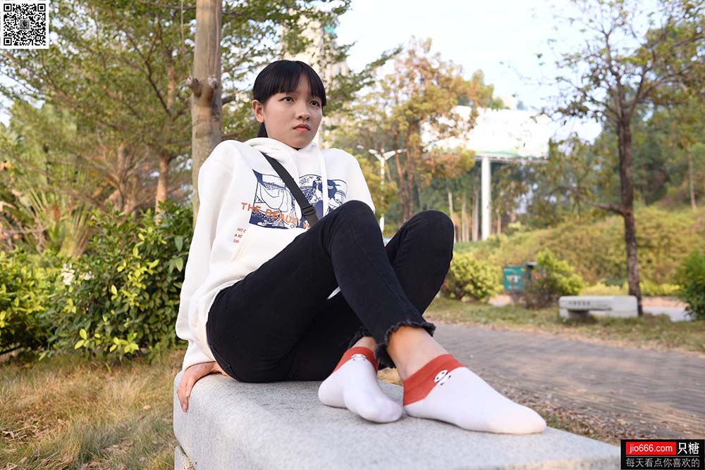 [只糖棉袜]NO.123 点点 玻璃晴朗，橘子辉煌 预览图 - 2