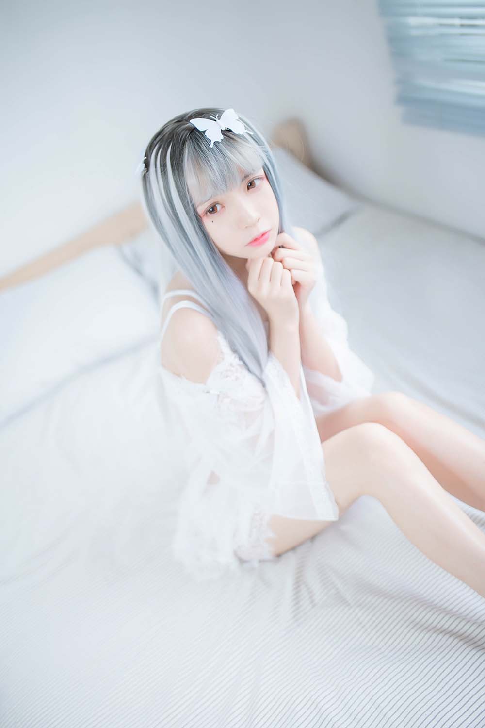 疯猫ss – 白纱
