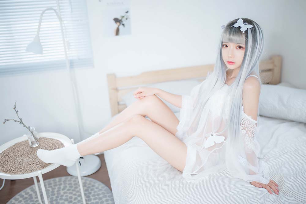 疯猫ss – 白纱 预览图 - 2