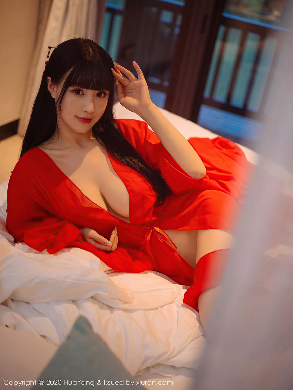 [HuaYang花漾show]HYG20201030VOL0310 2020.10.30 VOL.310 朱可儿Flower 预览图 - 5