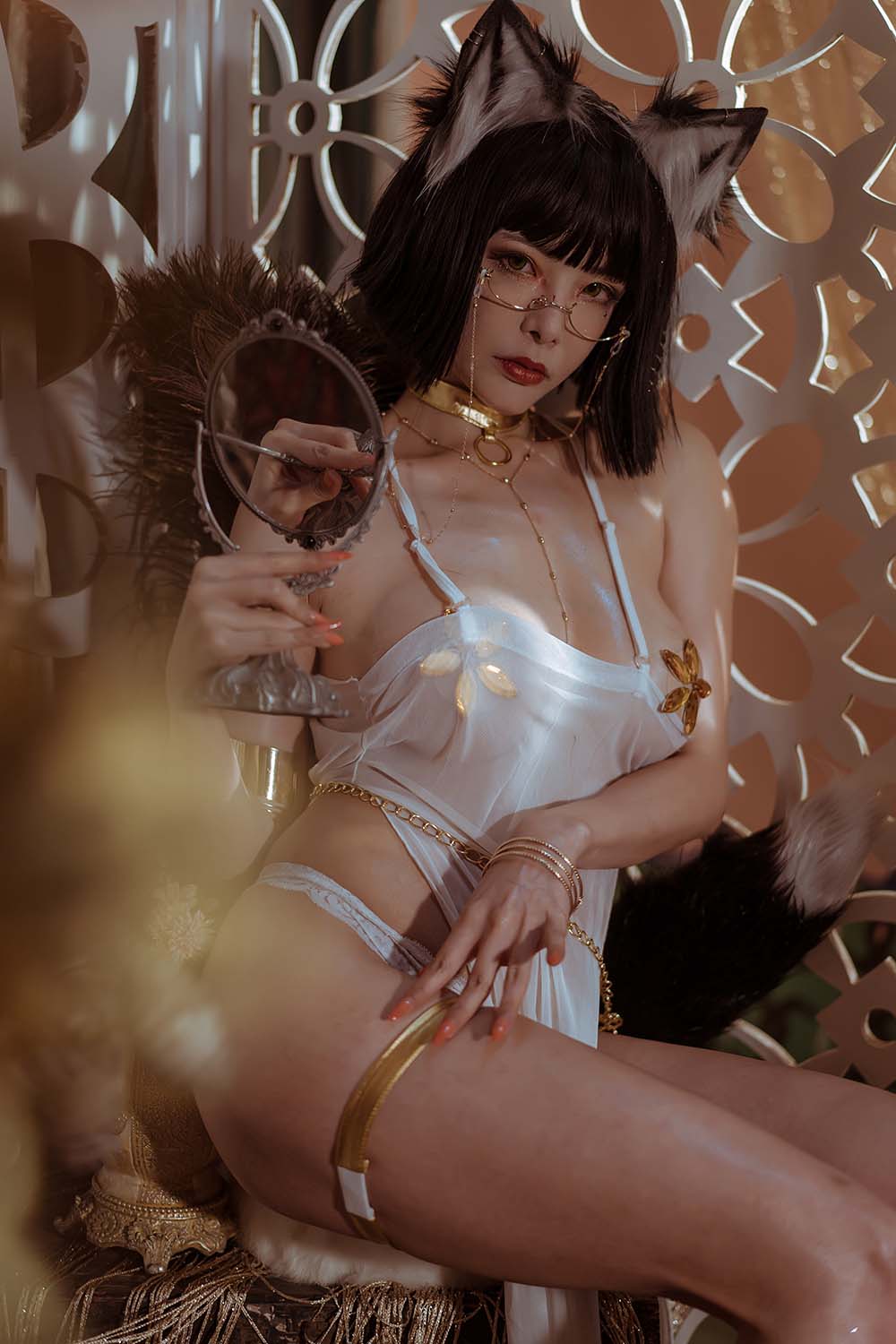 秋和柯基(夏小秋秋秋) – 宫廷狼妖-兽耳娘 预览图 - 2