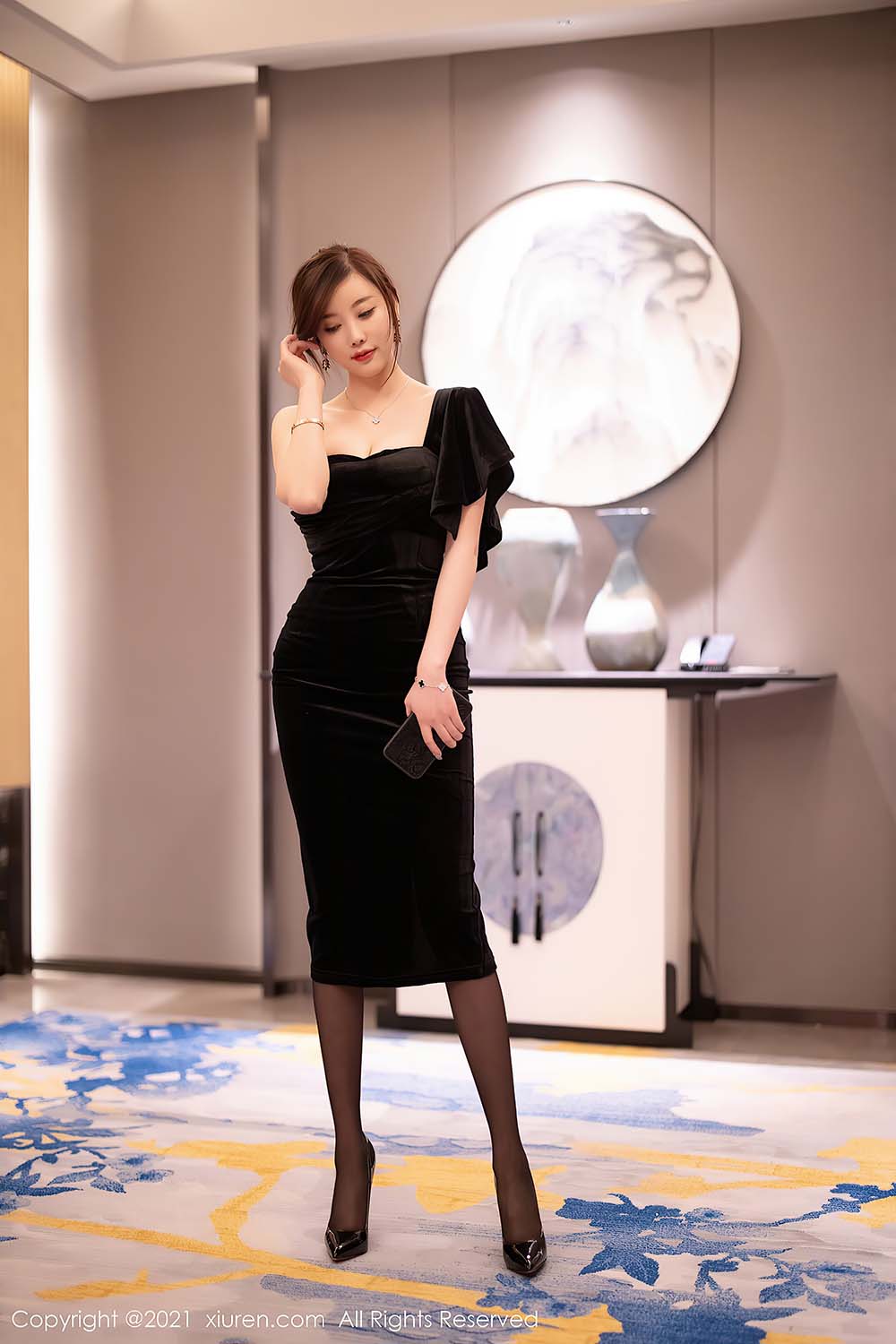 [Xiuren秀人网]2021.03.09 NO.3184 杨晨晨sugar 预览图 - 4