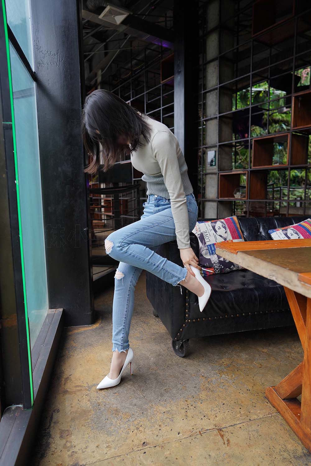 [kittyWawa袜小喵]KT279 牛仔裤