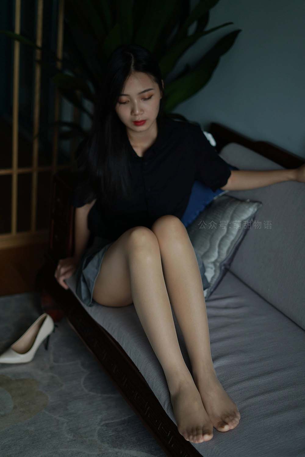 [萌甜物语]XM121《短裙黑衬衣-小苏》 预览图 - 2