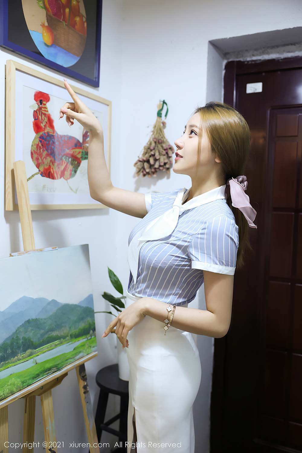 [Xiuren秀人网]2021.03.17 NO.3214 夏西CiCi 预览图 - 2