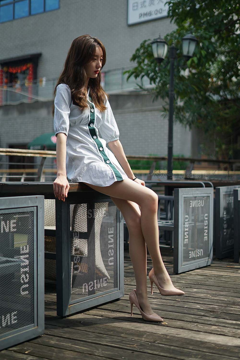 [萌甜物语]XM139《九九的格子裙》