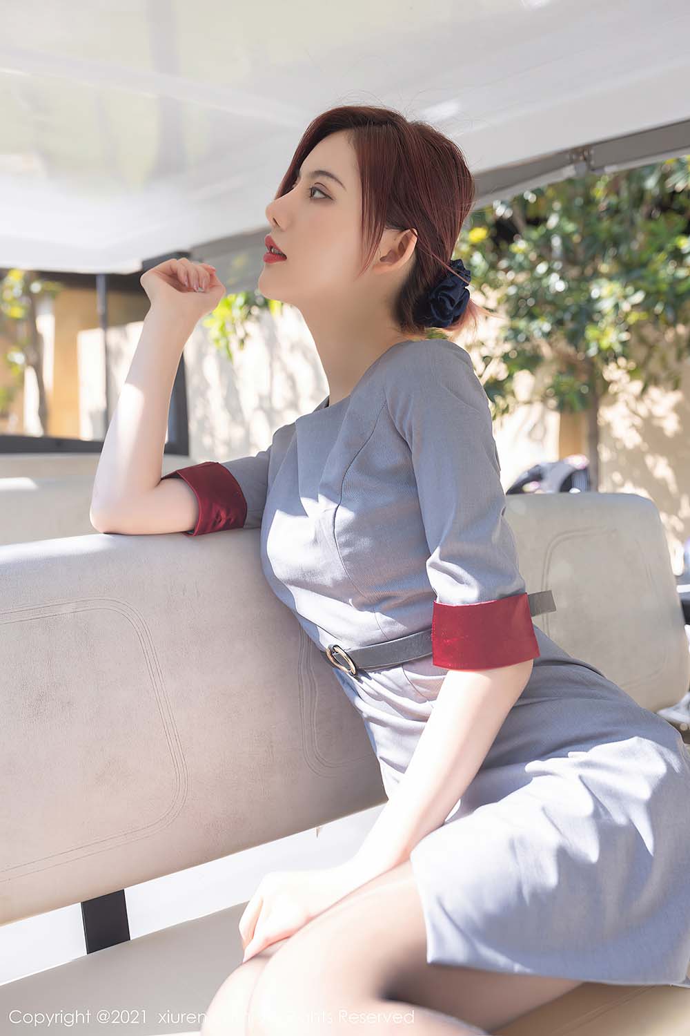 [Xiuren秀人网]2021.04.12 NO.3295 就是阿朱啊 预览图 - 4