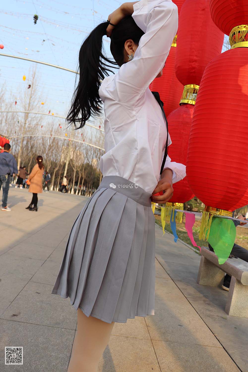 [SIEE丝意]NO.056 安安 新妹子，学生风