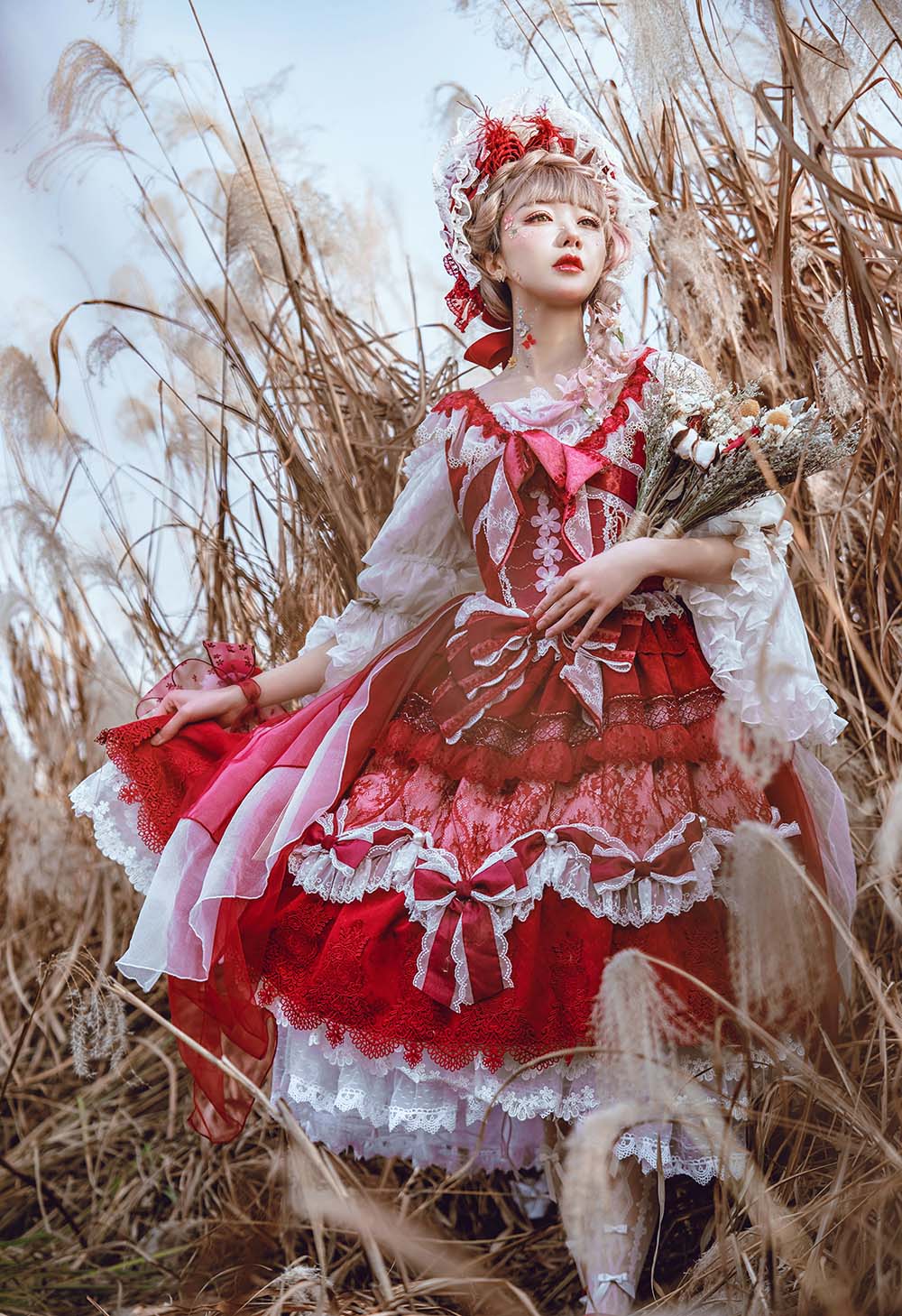 阿包也是兔娘 – lolita红裙1