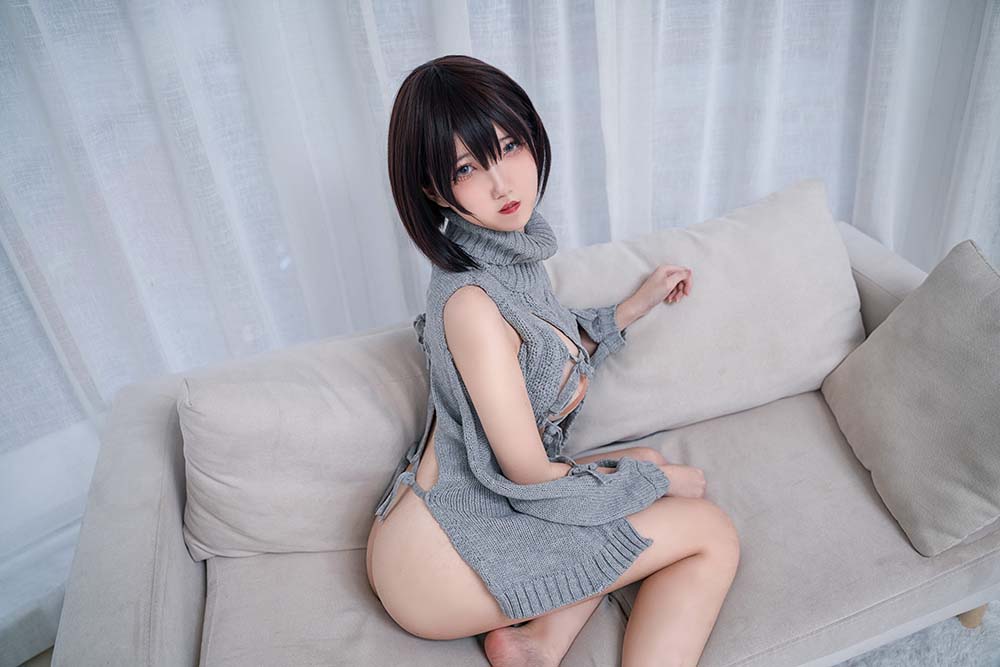 阿薰kaOri – 露背毛衣 预览图 - 2